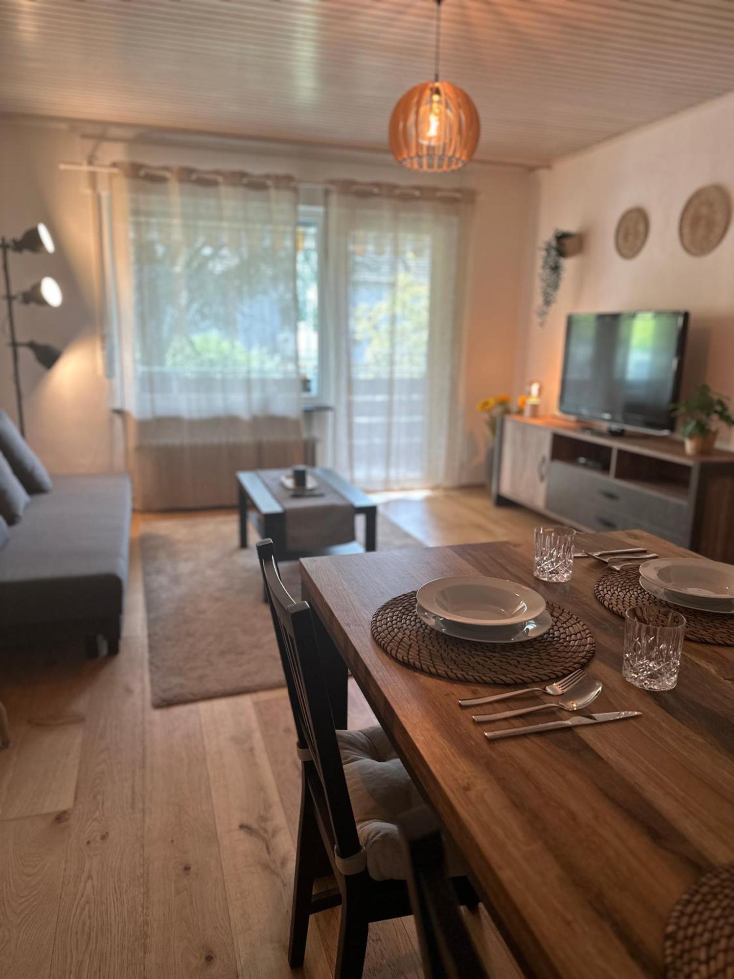 Gemuetliche Wohnung Karlsruhe Buitenkant foto